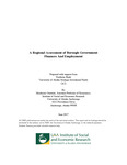 A Regional Assessment of Borough Government Finances And Employment by Mouhcine Guettabi