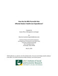 How Has the 80th Percentile Rule Affected Alaska's Health-Care Expenditures? by Mouhcine Guettabi