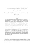 Alaska’s economy and the COVID-19 virus by Mouhcine Guettabi