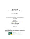 Fiscal Effects of Commercial Fishing, Mining and Tourism by Bob Loeffler and Steve Colt