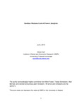 Susitna-Watana Cost of Power Analysis by Steve Colt