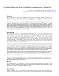 The Alaska Village Energy Model by Steve Colt