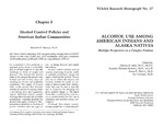 Alcohol Control Policies and American Indian Communities by Matthew Berman