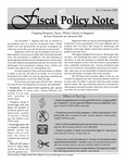 Capping Property Taxes: What's Likely to Happen? by Alexandra Hill