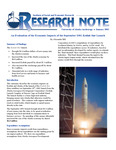 An Evaluation of the Economic Impacts of the September 2001 Kodiak Star Launch by Alexandra Hill