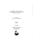Preliminary Estimates of the Economic Impact of the Anchorage Smoking Ordinance by Eric Larson