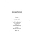 Economic Importance of Healthy Alaska Ecosystems by Steve Colt