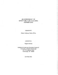 An Assessment of Safety Belt Use In Alaska Summer 2003 by Virgene Hanna