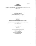 Economic Impact of Studded Tires in Alaska by Eric Larson