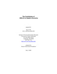 The Contribution of ANILCA to Alaska's Economy by Steve Colt