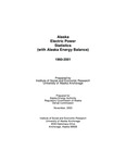 Alaska Electric Power Statistics (with Alaska Energy Balance) 1960-2001 by Scott Goldsmith