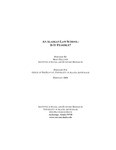 An Alaskan Law School: Is it feasible? by Mary Killorin