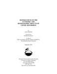 Memorandum on the Economic and Demographic Impacts of a Knik Arm Bridge by Scott Goldsmith