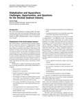 Globalization and Aquaculture: Challenges, Opportunities, and Questions for the Smoked Seafood Industry by Gunnar Knapp