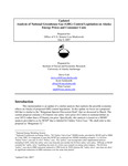 Updated Analysis of National Greenhouse Gas Control Legislation on Alaska Energy Prices and Consumer Costs by Steve Colt, Scott Goldsmith, and Peter Larsen