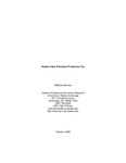 Alaska's New Petroleum Production Tax by Matthew Berman