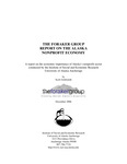 The Foraker Group Report on the Alaska Nonprofit Economy by Scott Goldsmith