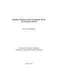 Reindeer Markets in the Circumpolar North: An Economic Outlook by John Humphries