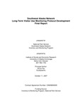 Southwest Alaska Network Long-Term Visitor Use Monitoring Protocol Development (Final Report) by Steve Colt and Ginny Fay