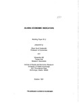 Alaska Economic Indicators by Scott Goldsmith and Alexandra Hill