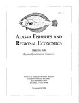 Alaska Fisheries and Regional Economics by Dan Hull and Scott Goldsmith