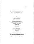 Alaska State Government Spending Since 1979: Tracing The Growth by Scott Goldsmith