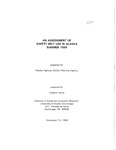 An Assessment of Safety Belt Use In Alaska - 1999 by Virgene Hanna