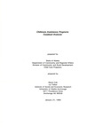 Childcare Assistance Programs: Caseload Analysis by Steve Colt and Liz Talbot