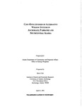 Cost Effectiveness of Alternative Window Systems in Anchorage, Fairbanks, and Southcentral Alaska by Steve Colt