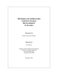 Methods and Approaches for Sustainable Development in Alaska by Eric Larson