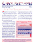 How Are We Doing? Monitoring Alaska's Fiscal Condition by Scott Goldsmith