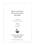Review of the Alaska Health Facility Input Price Index by Scott Goldsmith