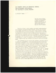 An Insider's View on Regional Science and Economic Development, the Southeast Alaska Region by George W. Rogers