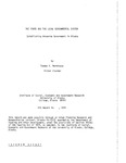 The State and the Local Governmental System by Thomas Morehouse and Victor Fischer