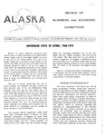 Anchorage Cost of Living, 1960-1970 by George W. Rogers