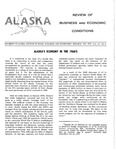 Alaska's Economy in the 1960s by George W. Rogers