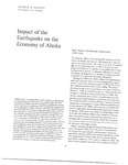 Impact of Earthquake on Economy of Alaska by George W. Rogers