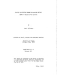 College Orientation Program for Alaskan Natives COPAN Education for Survival by Lee H. Salisbury