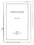Visual Memory in Village Eskimo and Urban Caucasian Children by Judith Kleinfield