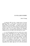 Oil and Alaska's Economy by Arlon R. Tussing