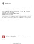 The Relative Importance of Teachers and Parents in the Foundation of Negro and White Students' Academic Self-Concept by Judith Kleinfield