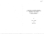 Some Preliminary Observations on the Structure and Function of Traditional Athabascan Law Ways and their Relationship to Contemporary Problems of "Bush Justice" by Stephen Conn and Arthur E. Hippler