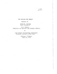The Outlook for Energy by Arlon R. Tussing