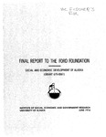 Final Report to the Ford Foundation by Victor Fischer