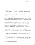Report to the Chief of Justice by Stephen Conn