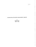 Alaskan Population Growth and Movements, 1960-1973 by Daniel Seiver and Susan Fison