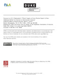 Which Couples at Given Parities Have Additional Births? - An Exercise in Regression Analysis by Daniel Seiver and Mark R. Rosenzweig