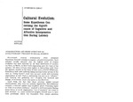 Cultural Evolution: Some Hypotheses Concerning the Significance of Cognitive and Affective Interpenetration During Latency by Arthur E. Hippler