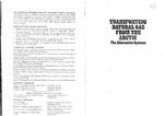 Transporting Natural Gas from the Arctic The Alternative Systems by Walter J. Mead, George W. Rogers, and Rufus J. Smith