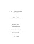 Behavioral Aspects of the State of Alaska's Operating Budget FY 1970 - FY 1977 by Michael Scott